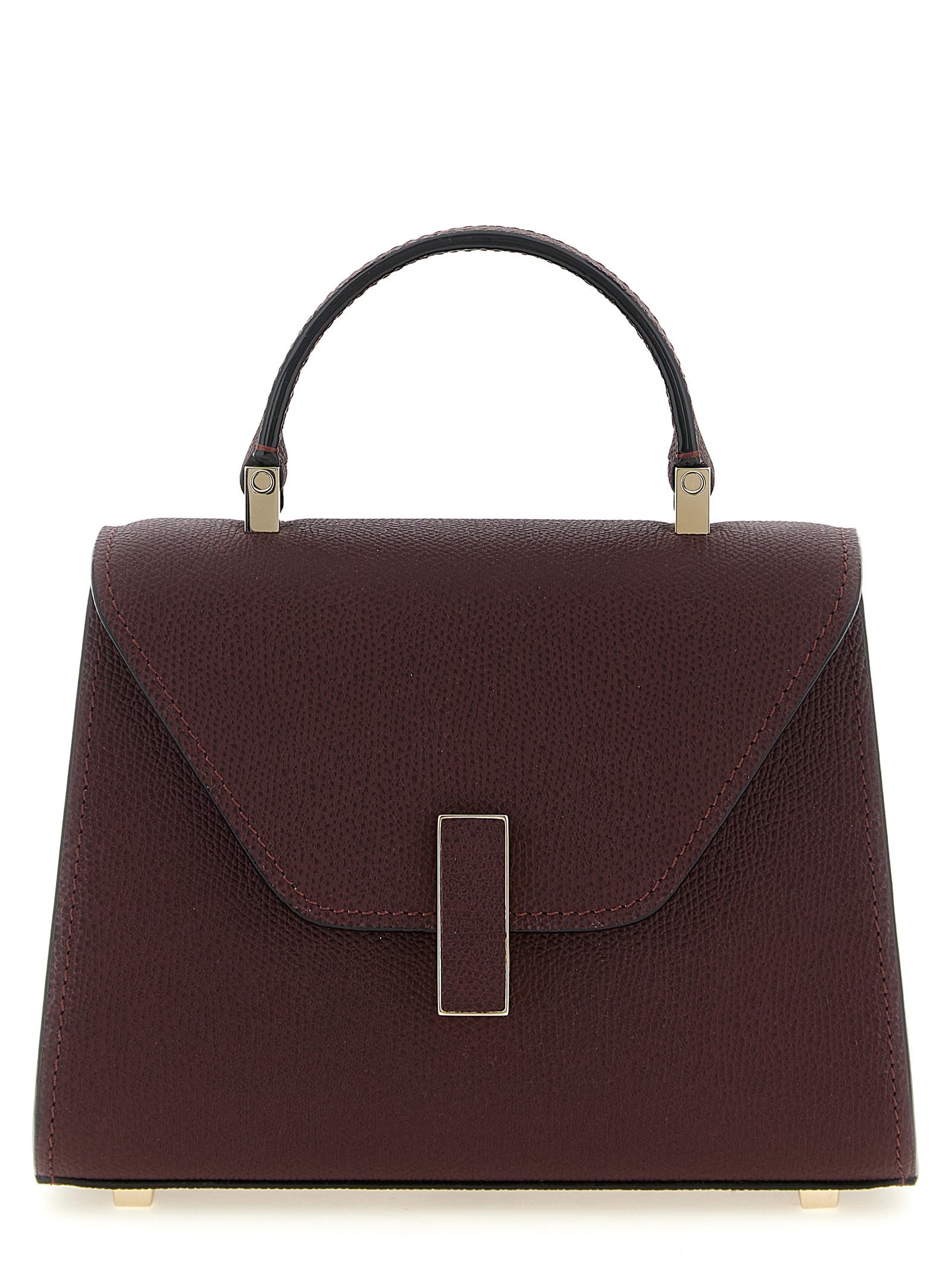 Micro Iside Crossbody Bag Bordeaux Calfskin Leather (bos Taurus)