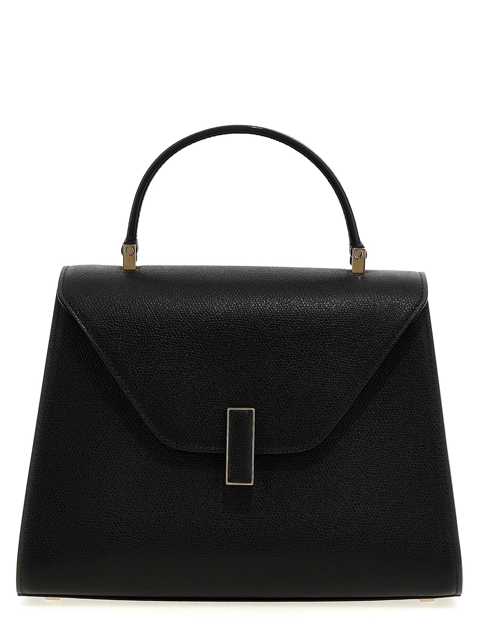 Iside medium handbag Black Calfskin Leather (bos Taurus) Hand Bags