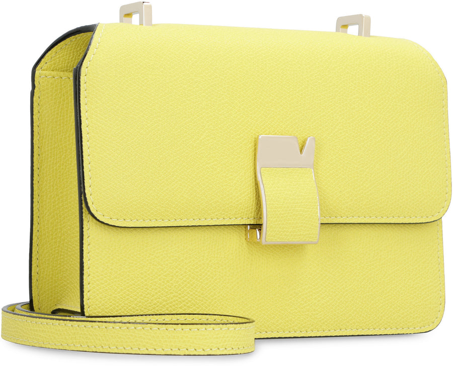 Nolo Mini Leather Crossbody Yellow Calfskin Shoulder Bags