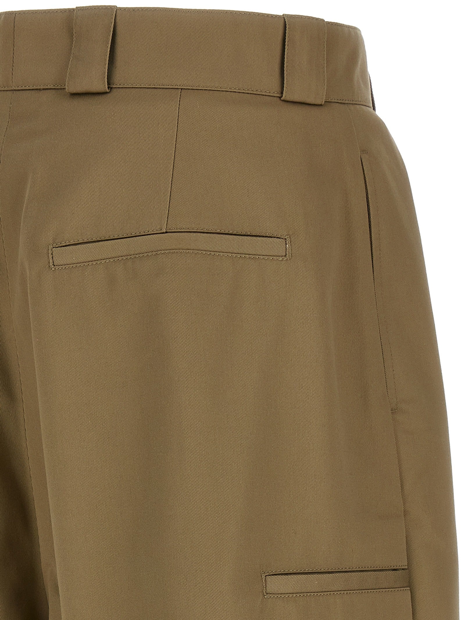 Cholo pants Beige Polyester
