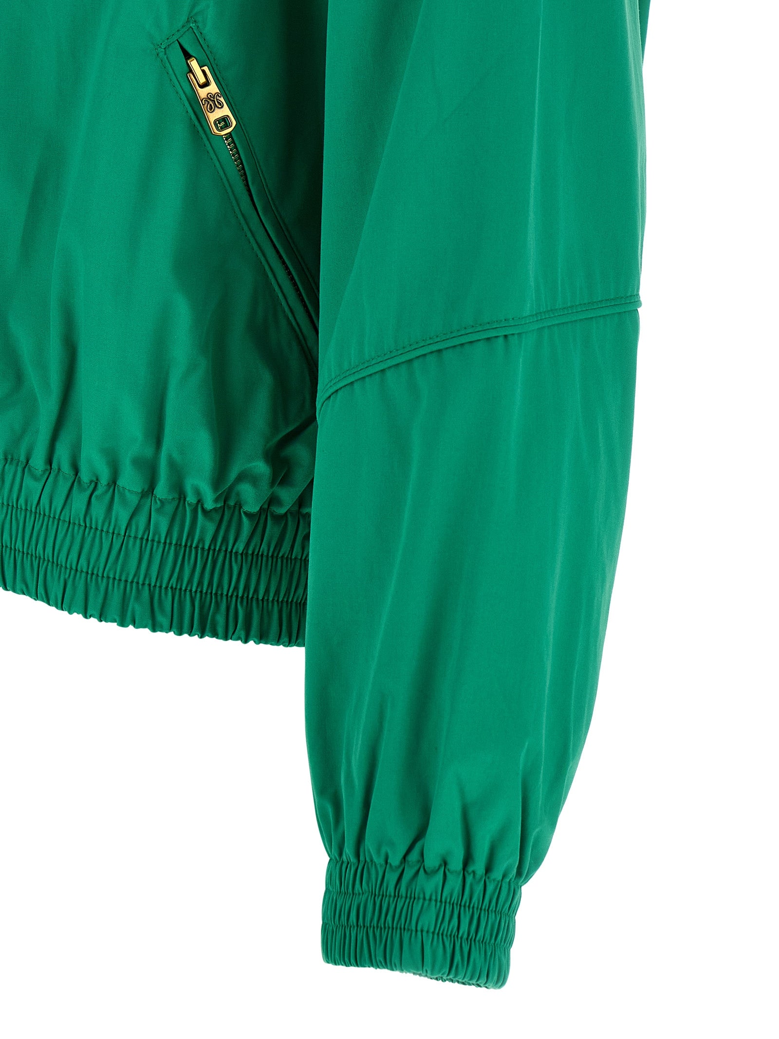 Ruff Rider Track jacket Green Cotton Down Jacket, Parka, Casual