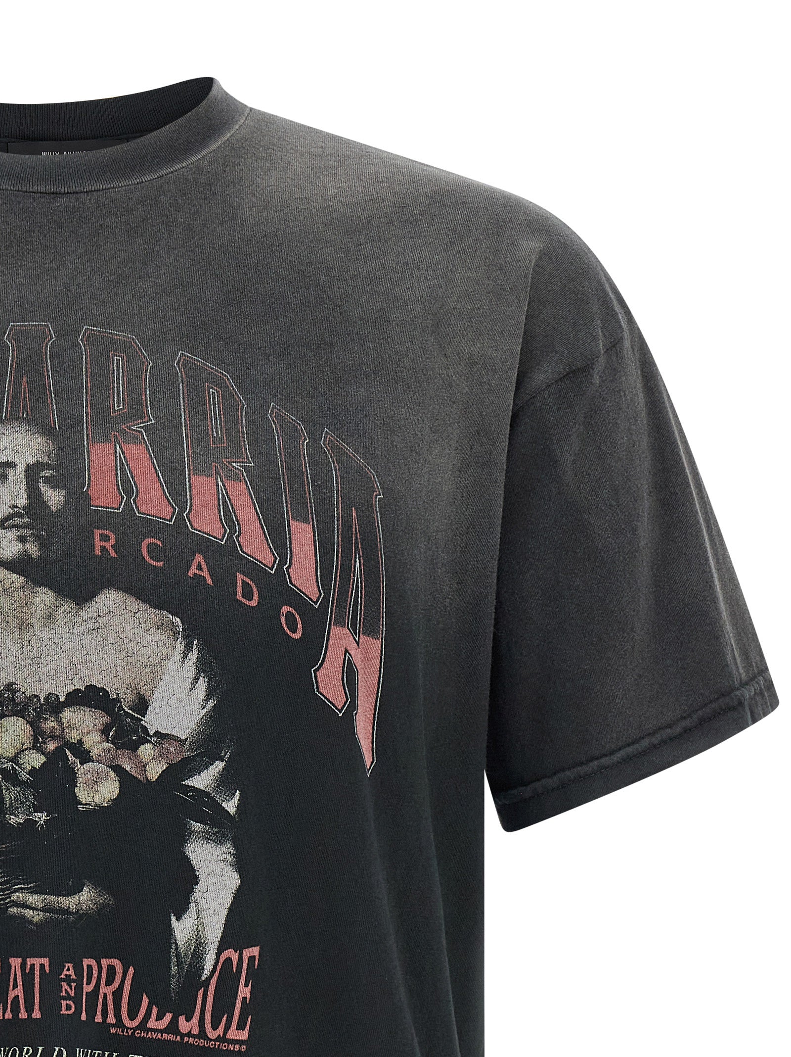 San Chachi Produce T-shirt Black Cotton