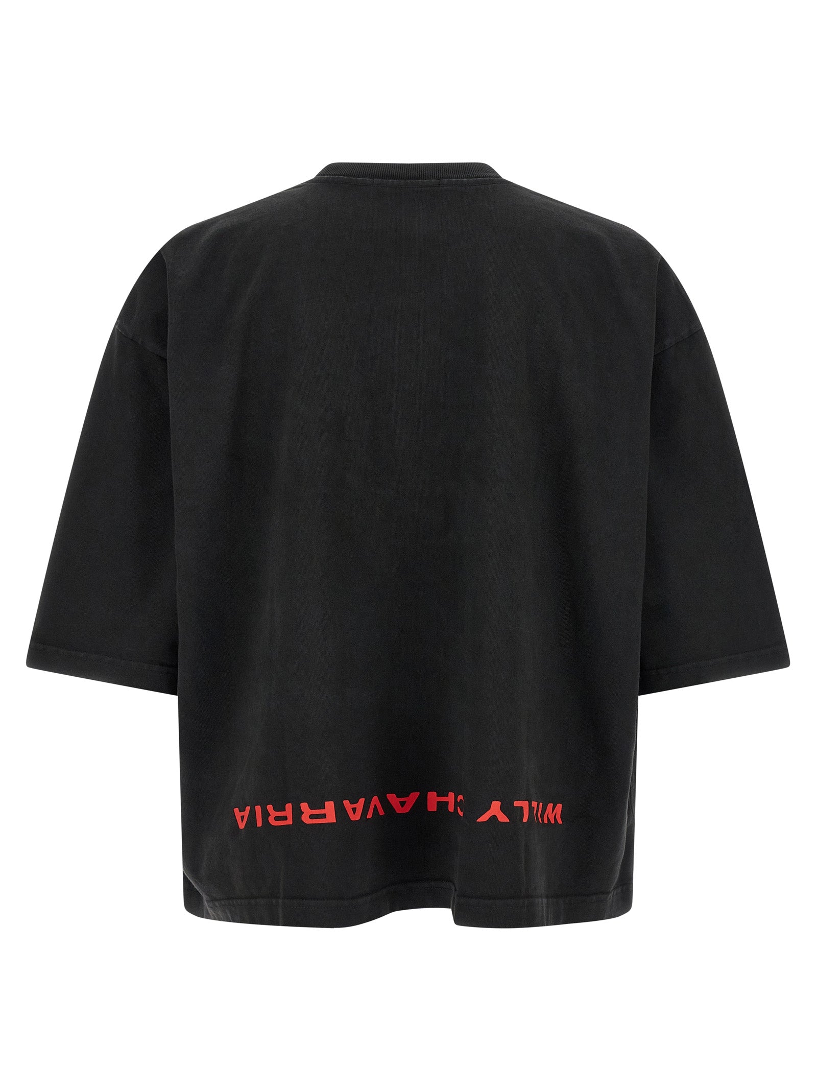 Welcome To America- Buffalo T-Shirt Black Cotton