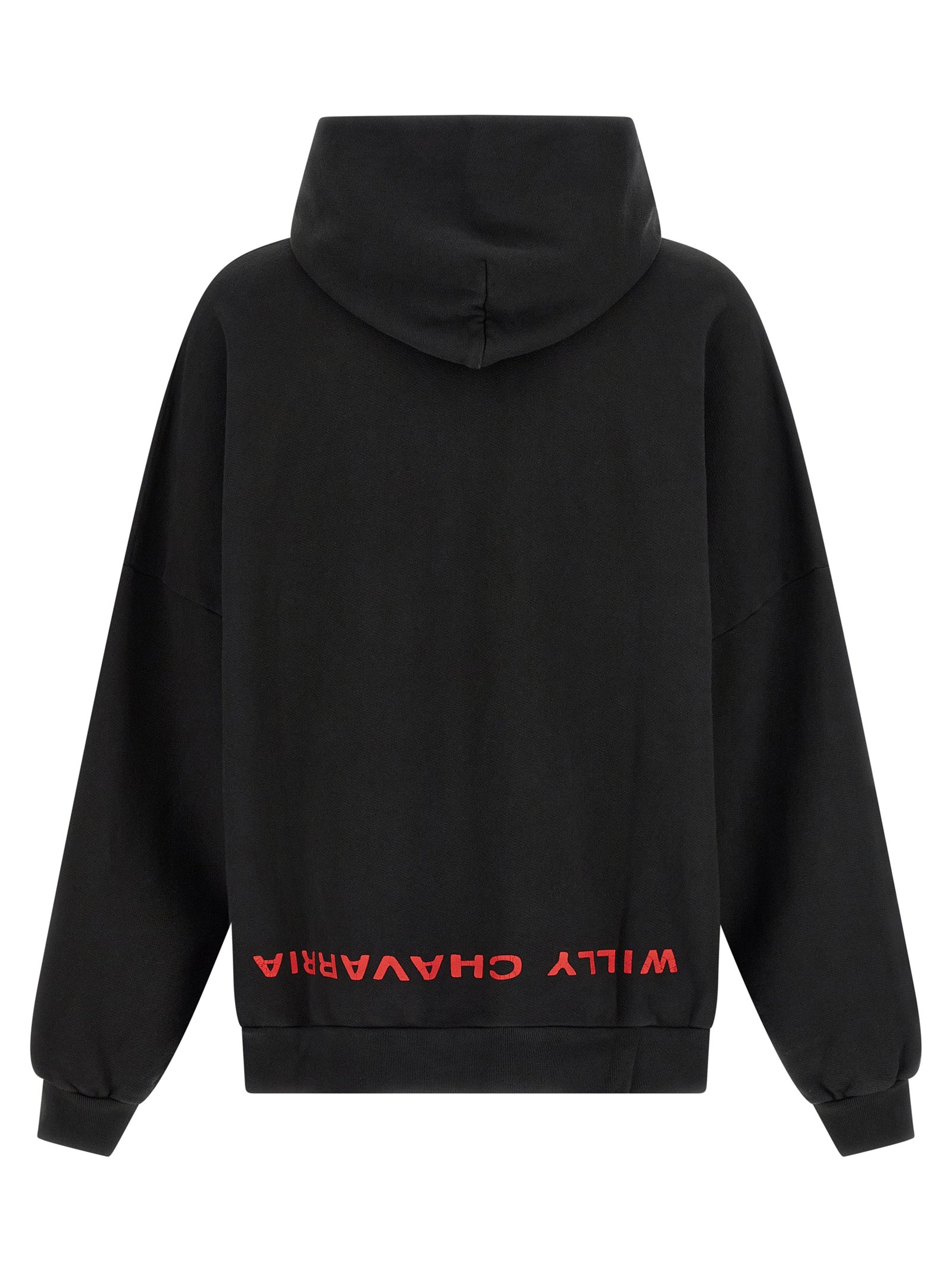 Welcome To America-Hooligan Hoodie Black Cotton Sweatshirt
