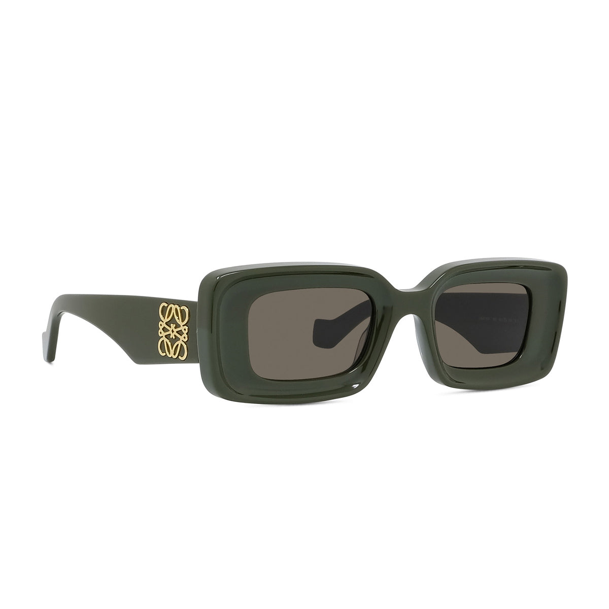 Loewe LW40101I Anagram 95E Verde Lucido Acetate Occhiali Da Sole