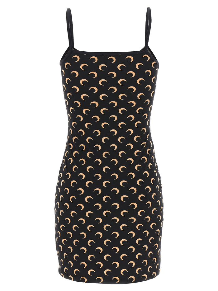 Moon Dress Black Polyamide