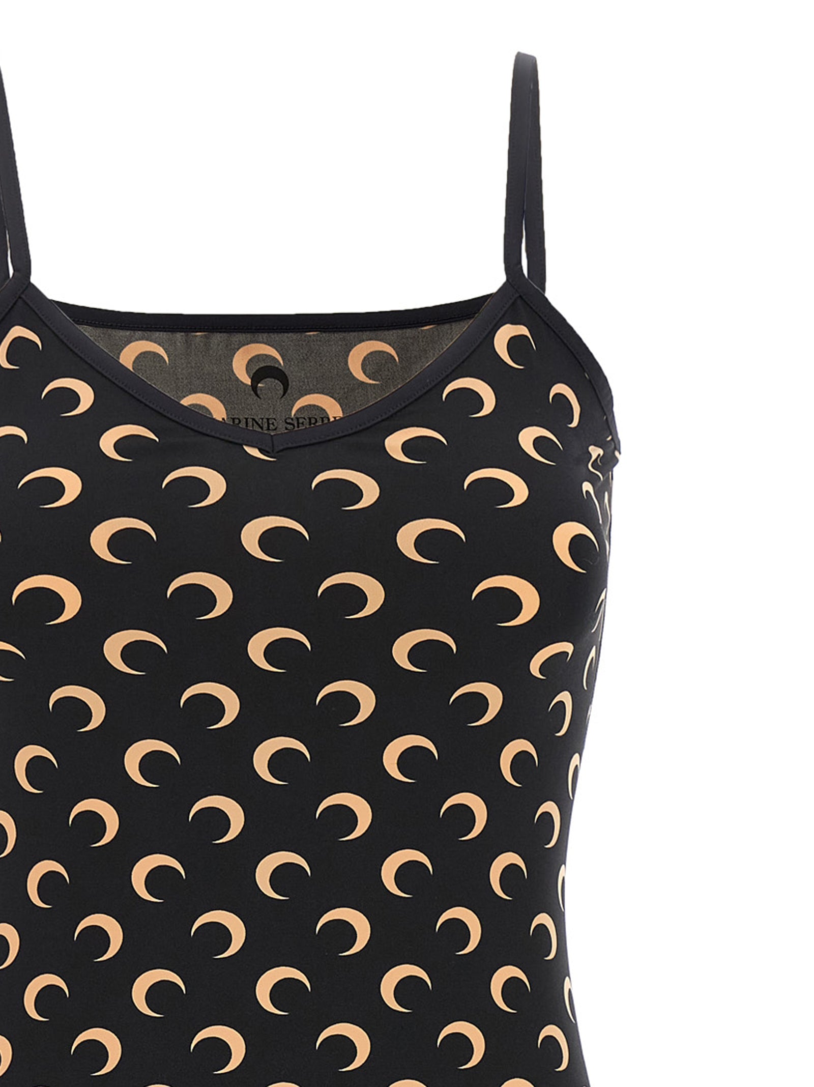 Moon Dress Black Polyamide