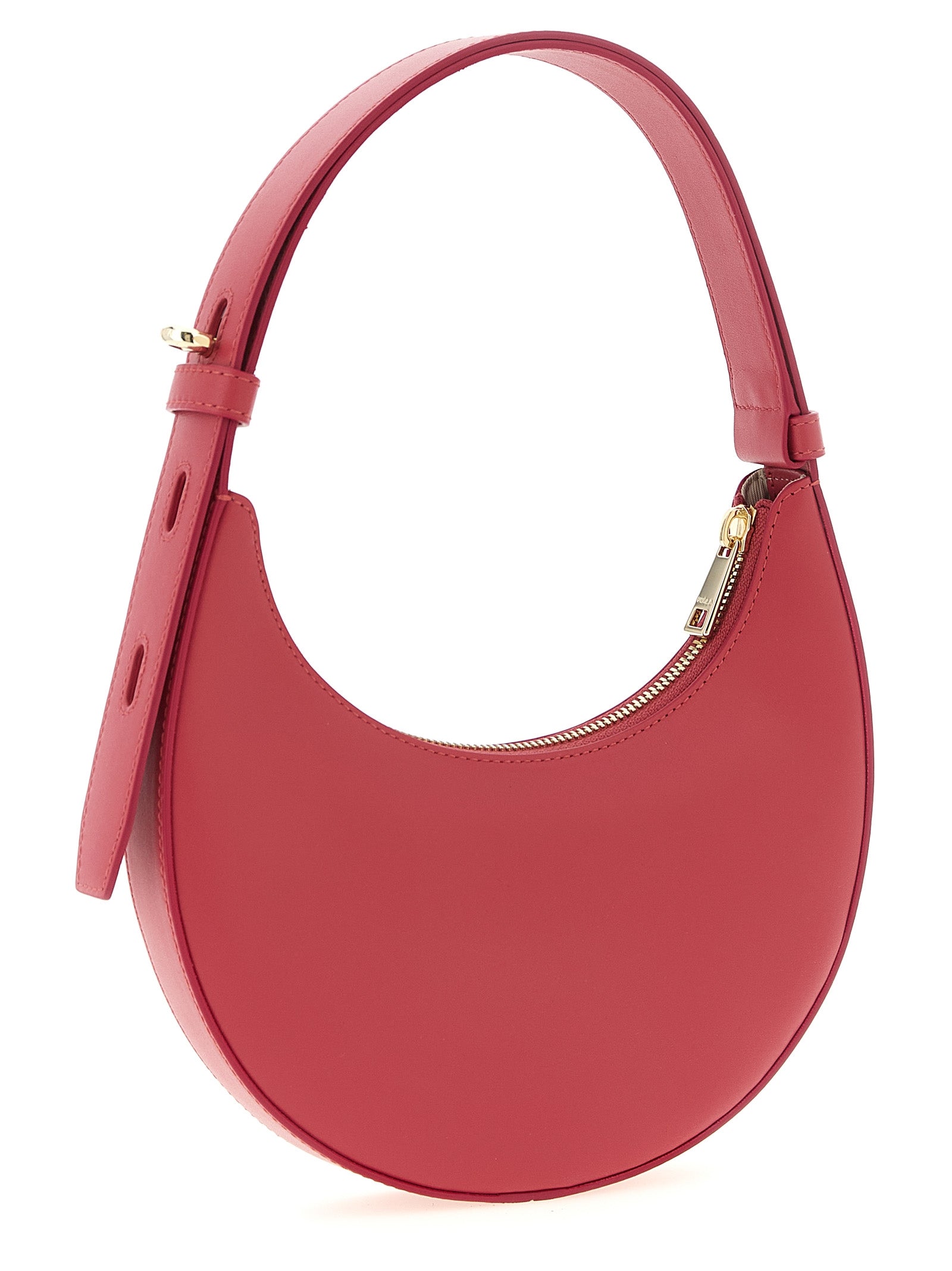 Furla Delizia mini shoulder bag Fuchsia Calfskin Leather (bos Taurus)