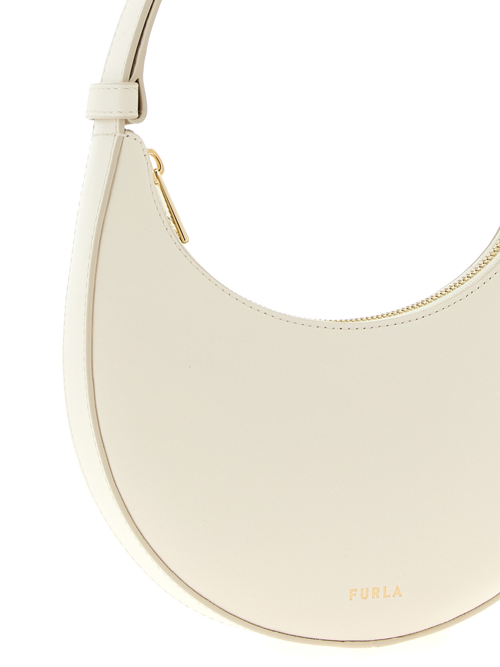 Furla Delizia mini shoulder bag White Leather