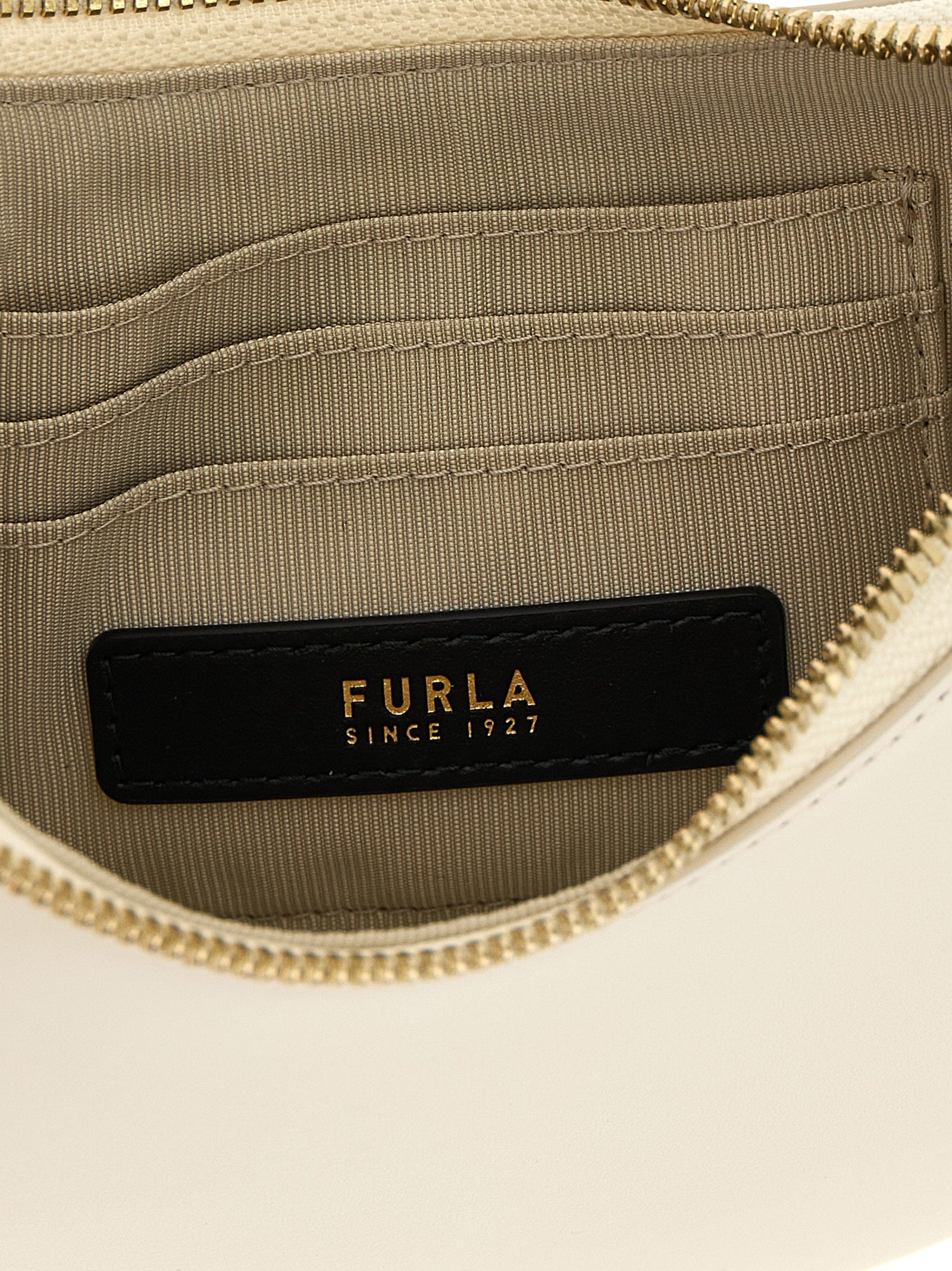 Furla Delizia mini shoulder bag White Leather