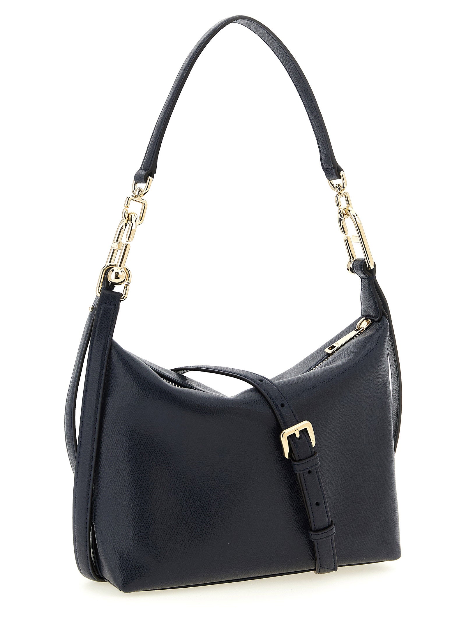 Furla Tonie mignon shoulder bag Blue Calfskin Leather (bos Taurus)
