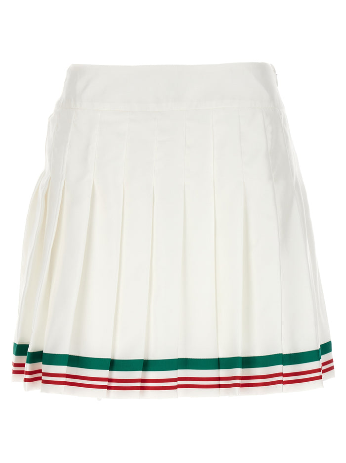 Casa way skirt White Silk