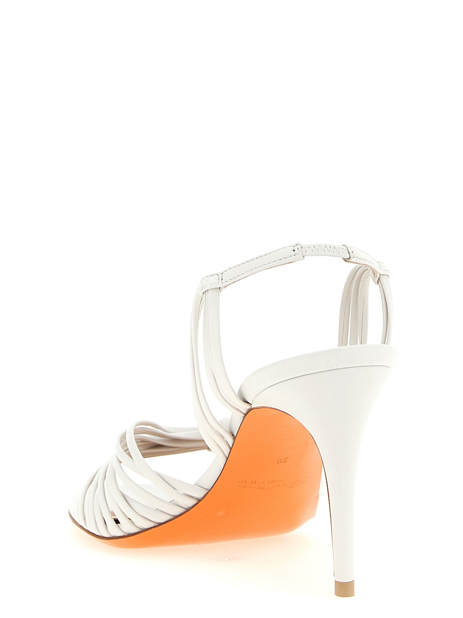 Eloise sandals White Lamb Leather (ovis Aries)