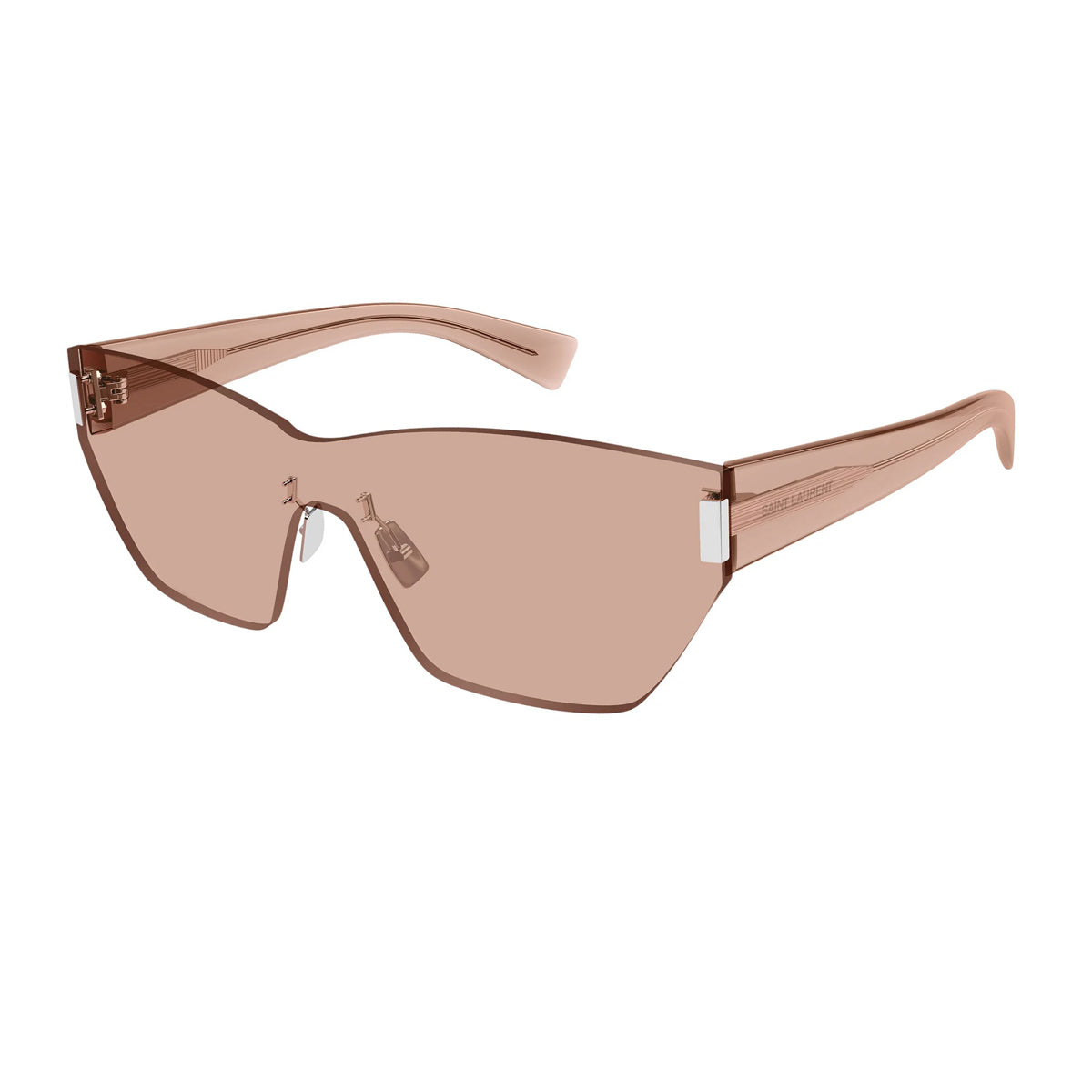 Saint Laurent SL 755 Linea Corner Angle 004 Pink Rosa Nylon Occhiali Da Sole