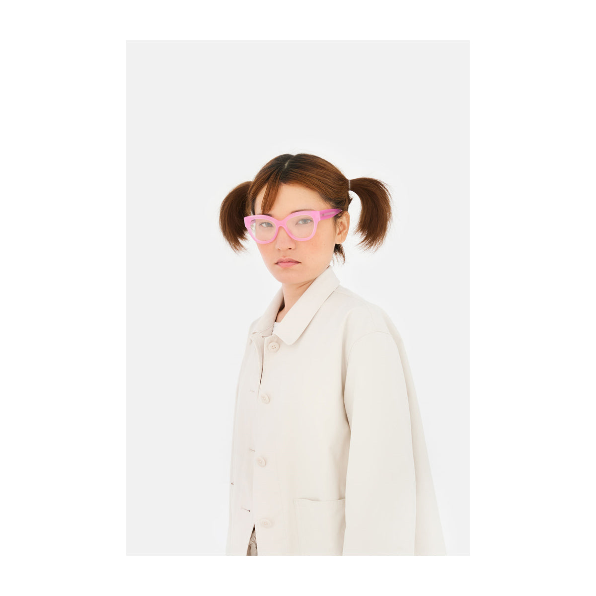Retrosuperfuture NUMERO 126 PINK Rosa Acetate Occhiali Da Vista