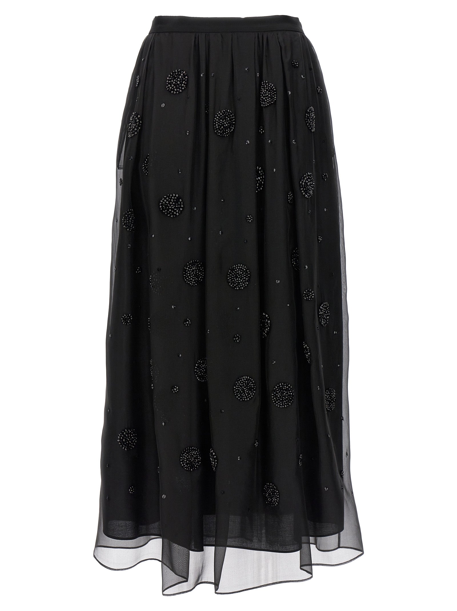 Wilma skirt Black Silk