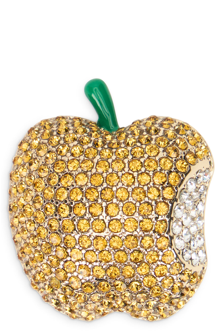 Brooch Apple-Shaped Metal Yellow Brooches & Pins