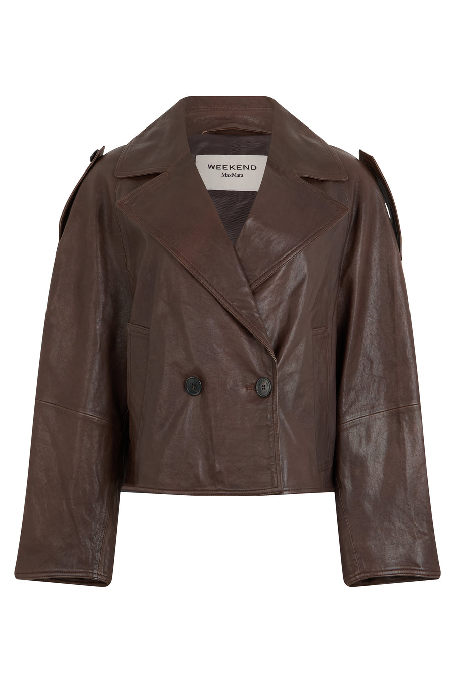Leather Jacket Chocolate Lambskin; Lining Polyester
