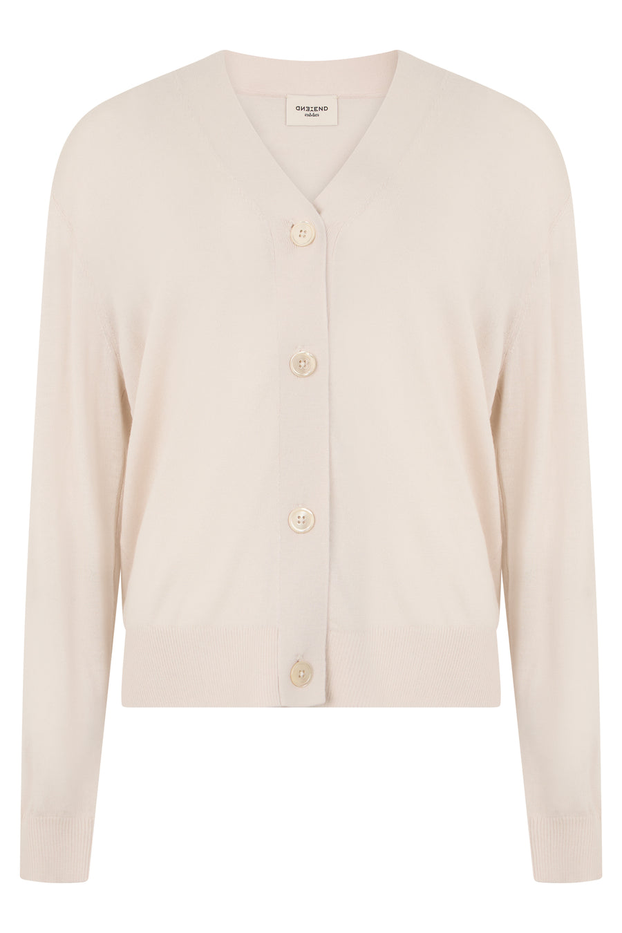 Cropped Cardigan Cream Wool Cardigans