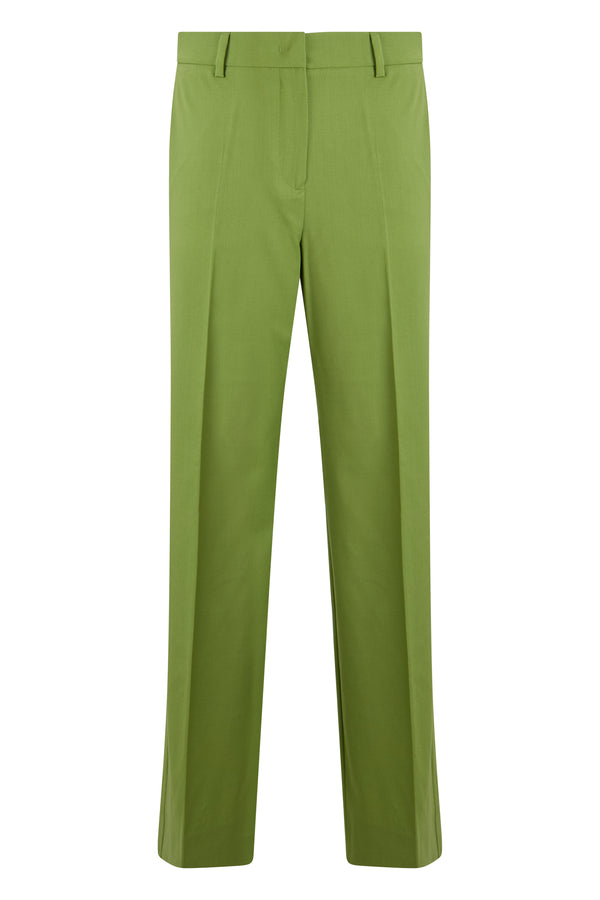 Trousers Virgin Wool Pistachio Trouser Suits