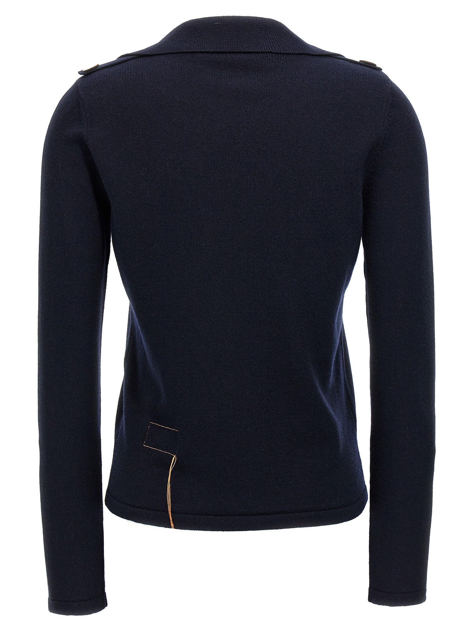 Lou sweater Blue Cashmere Sweater, Cardigans