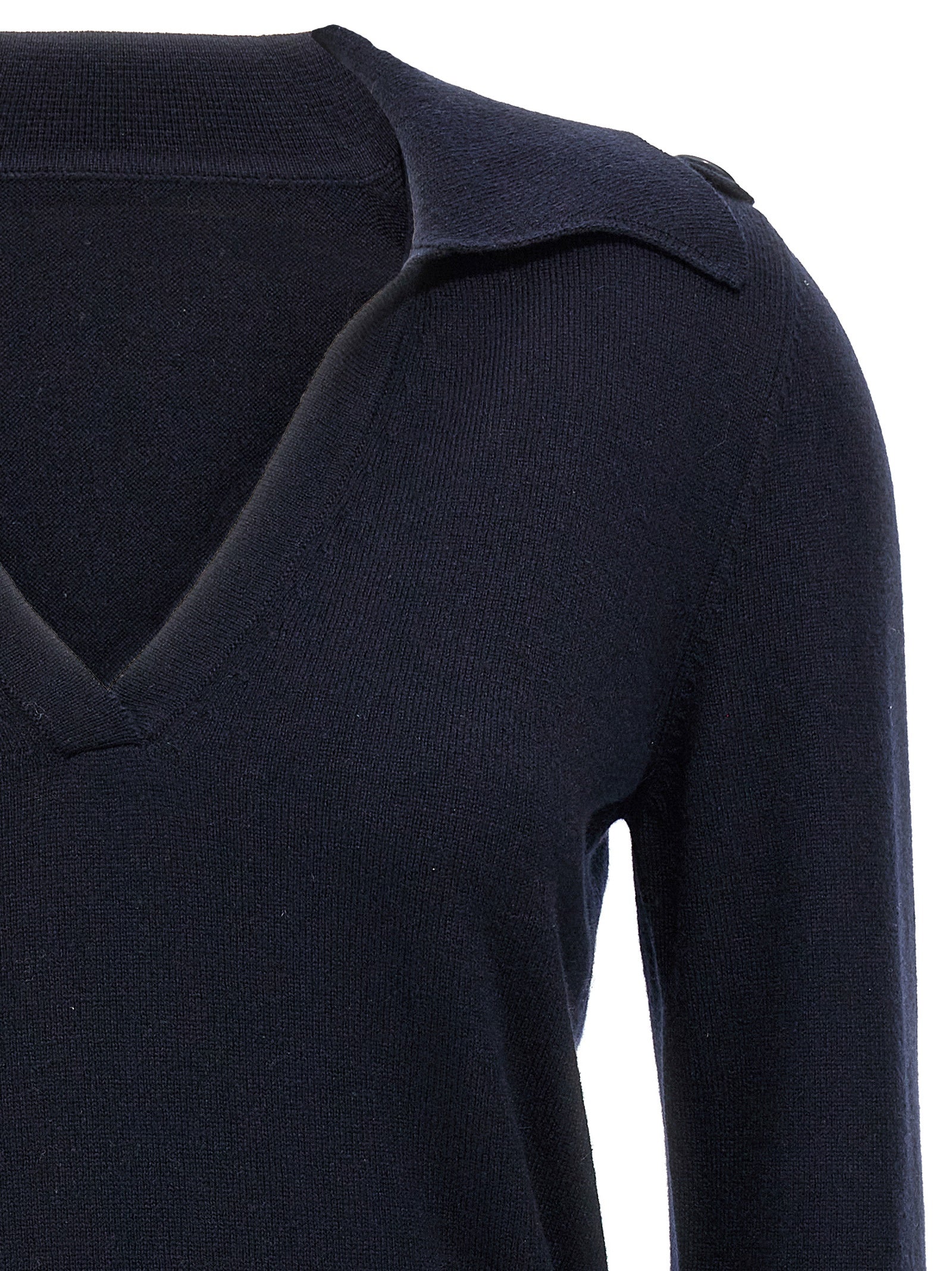 Lou sweater Blue Cashmere Sweater, Cardigans