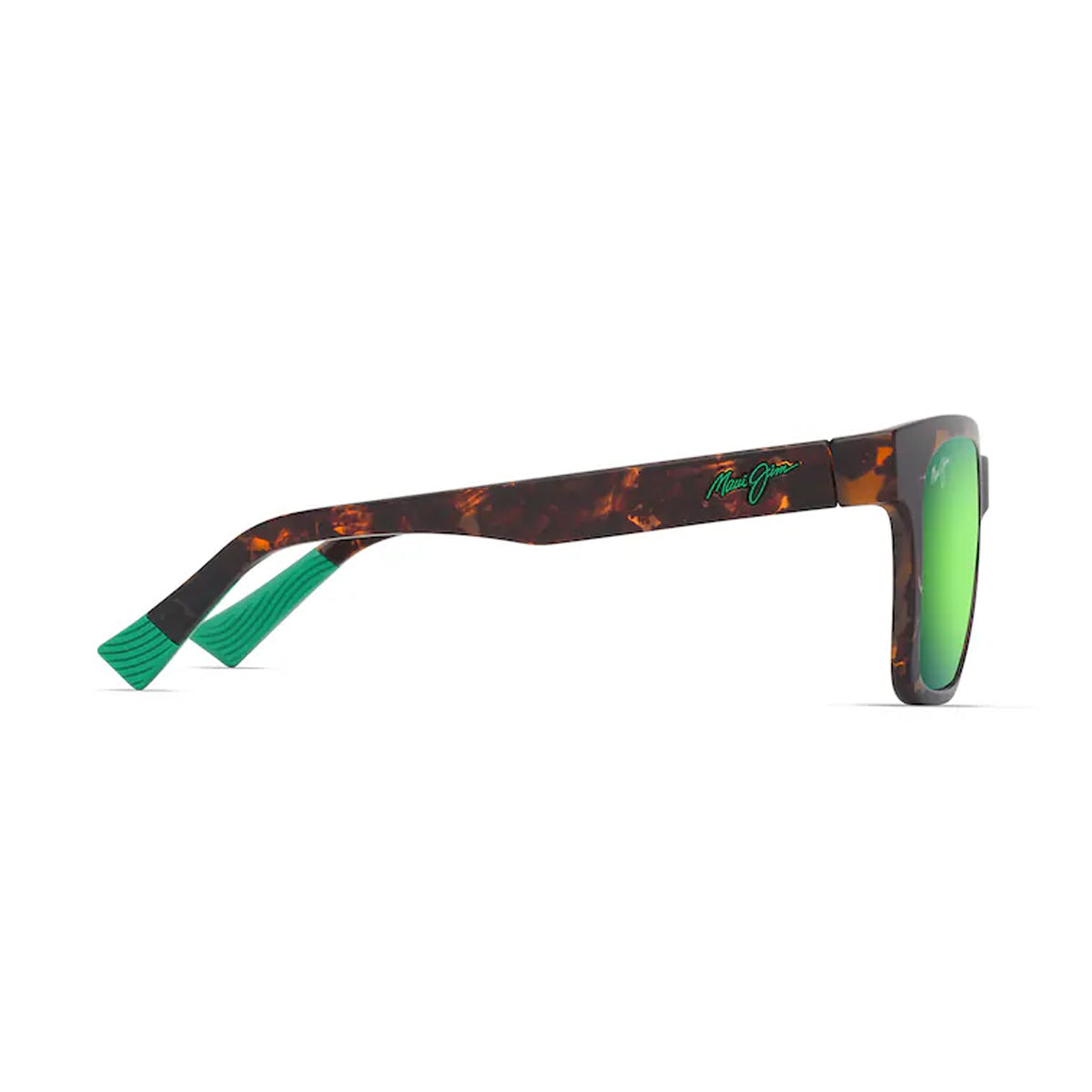 Maui Jim PUNKIKAI mauigreenr matte Marrone Acetate Occhiali Sole
