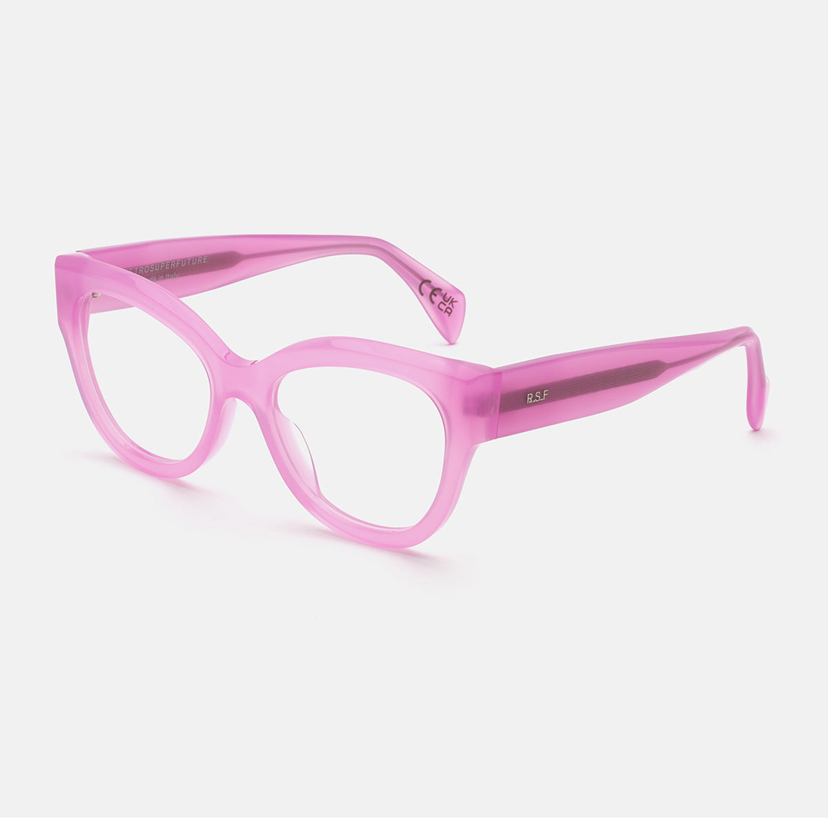 Retrosuperfuture NUMERO 126 PINK Rosa Acetate Occhiali Da Vista