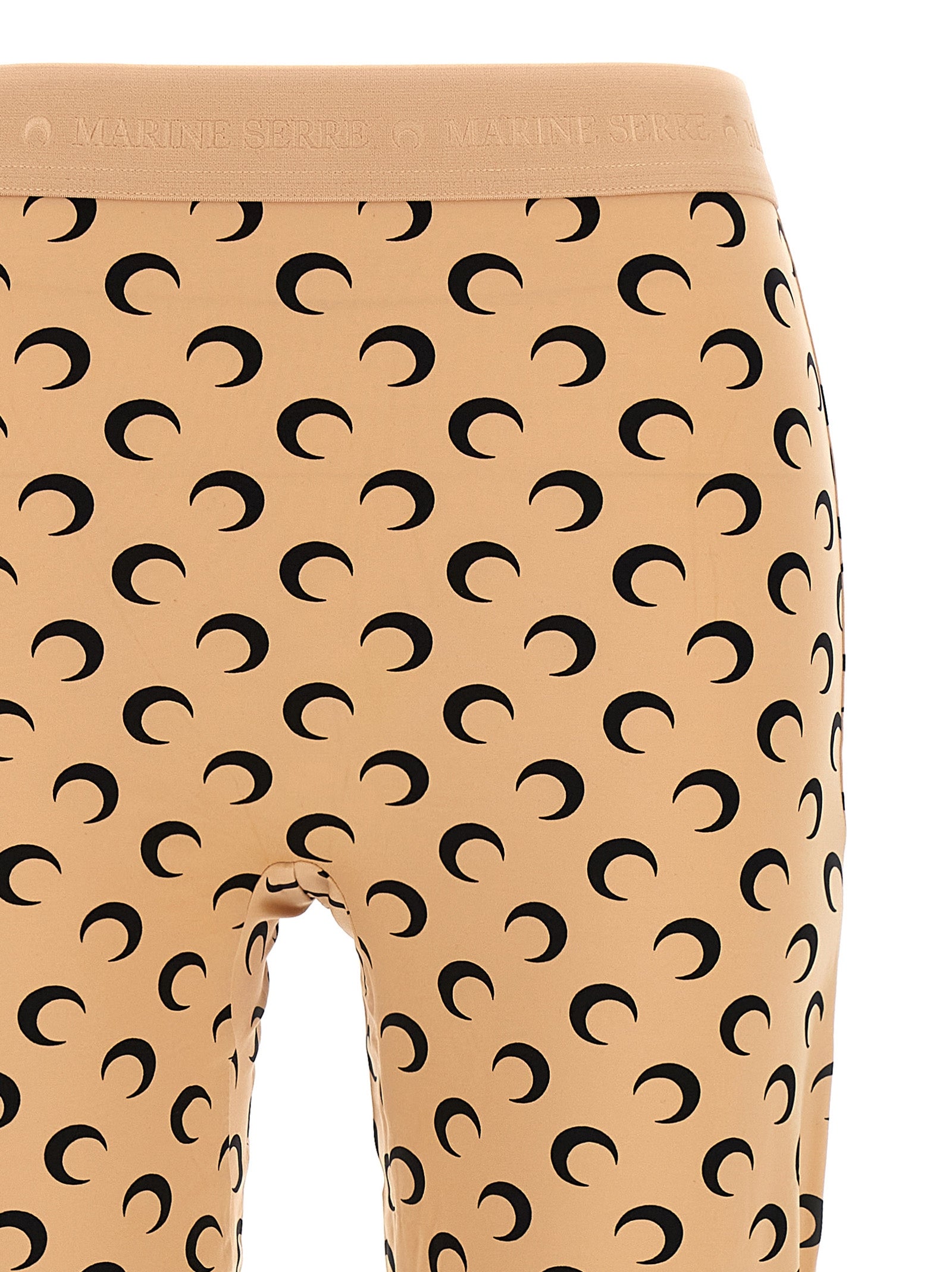 Moon Printed leggings Beige Polyamide