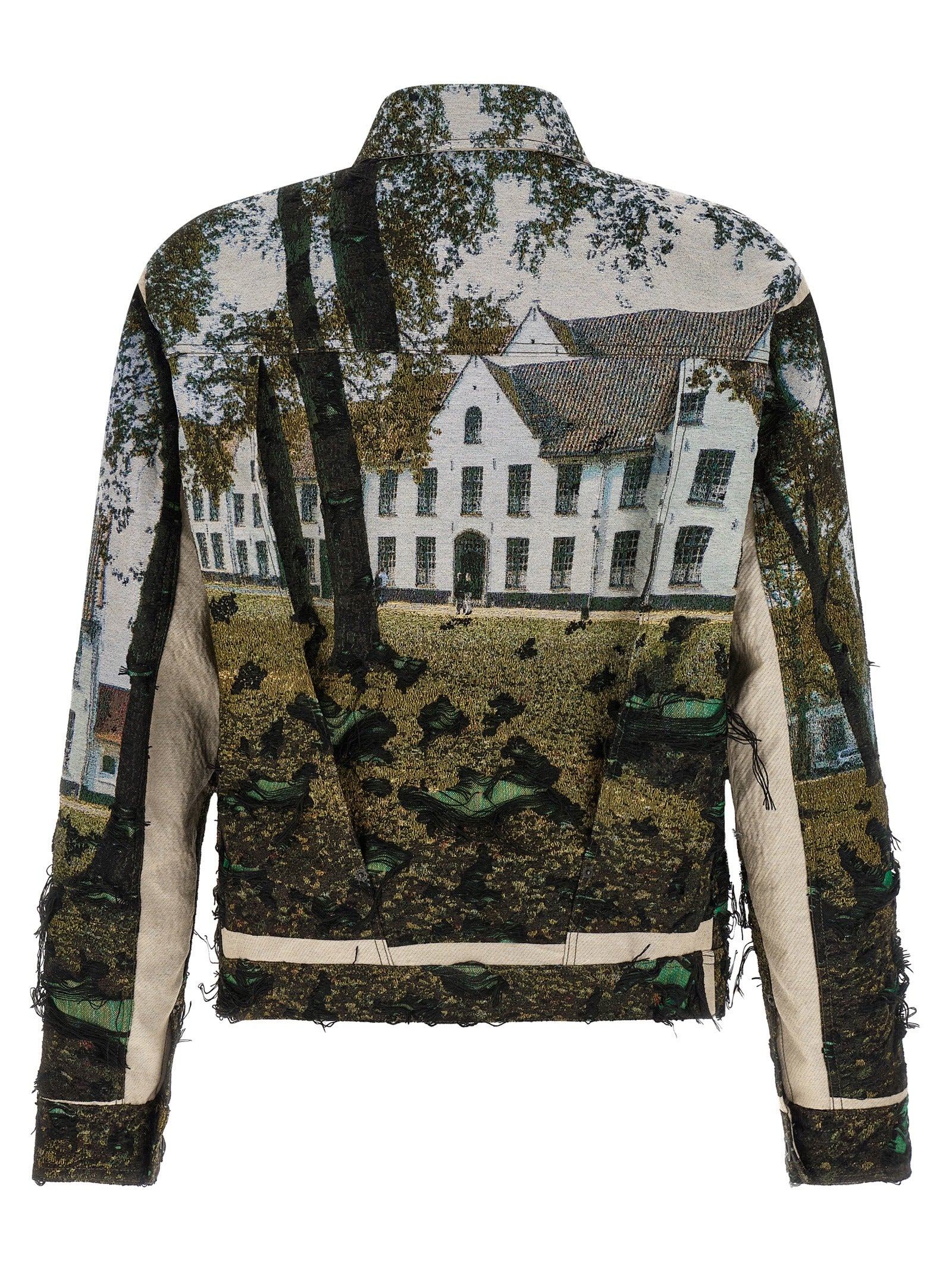Jacquard Square Jacket Polyester Cotton Nylon Down Jacket, Parka, Casual
