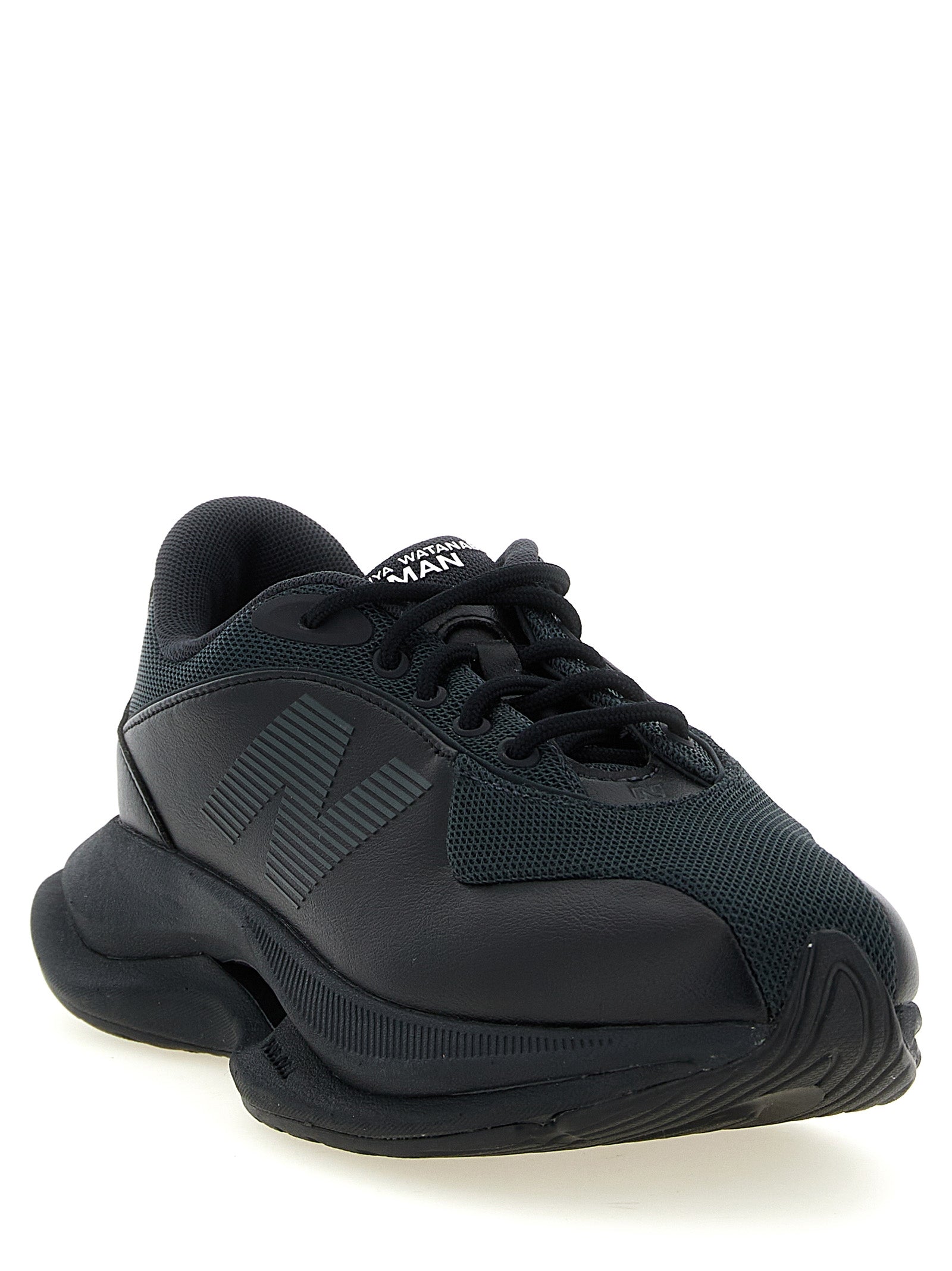 Junya Watanabe X New Balance Tf100 Sneakers Black Synthetic Leather Polyester