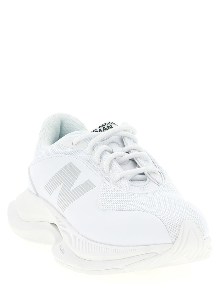 Junya Watanabe X New Balance Tf100 Sneakers White Synthetic Leather Polyester