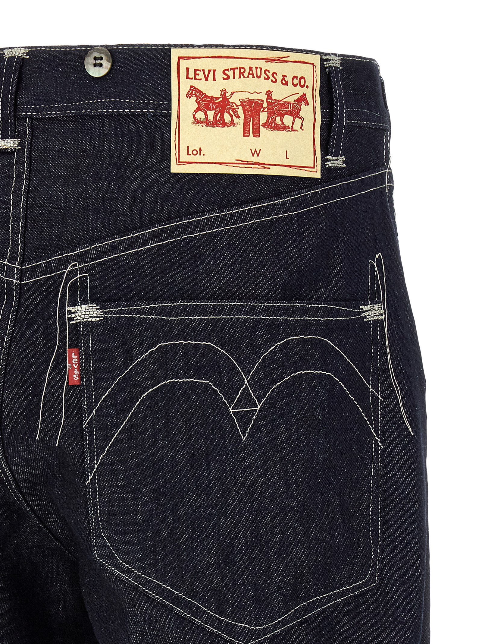 Junya Watanabe X Levis® Jeans Blue Cotton
