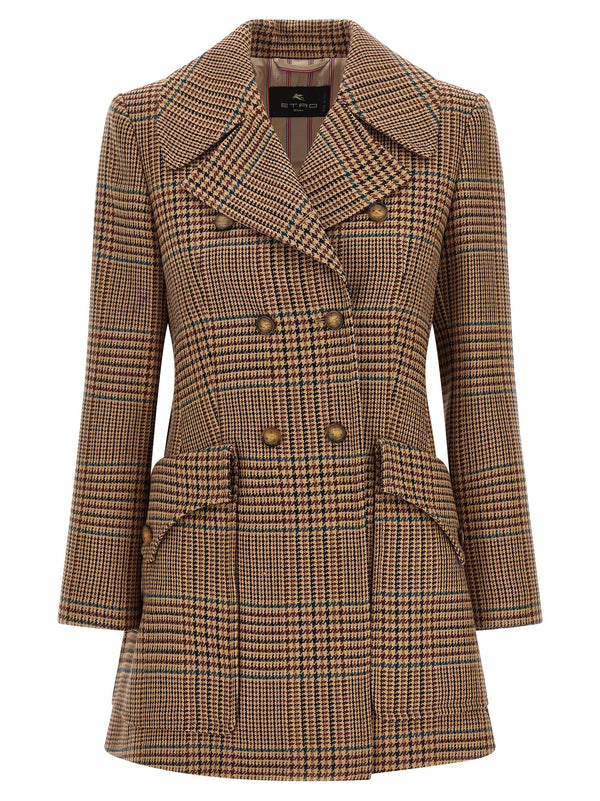 Etro Prince Of Wales Coat