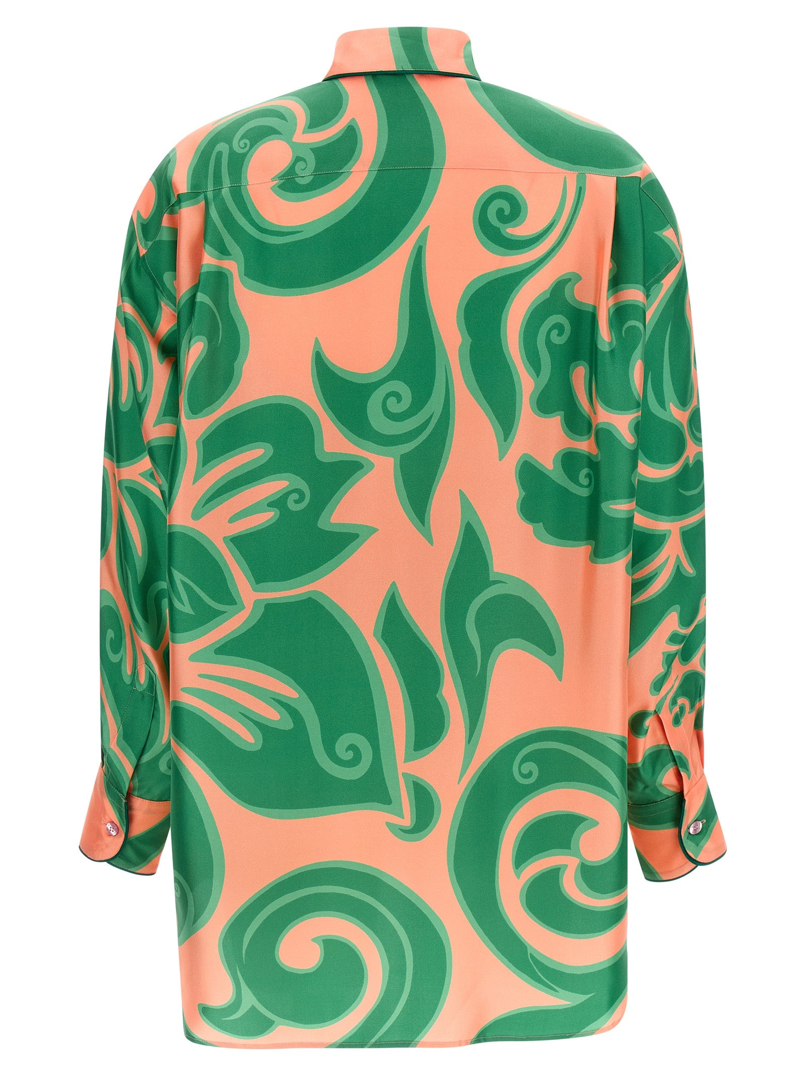Floral shirt Multicolor Silk Shirt, Blouse