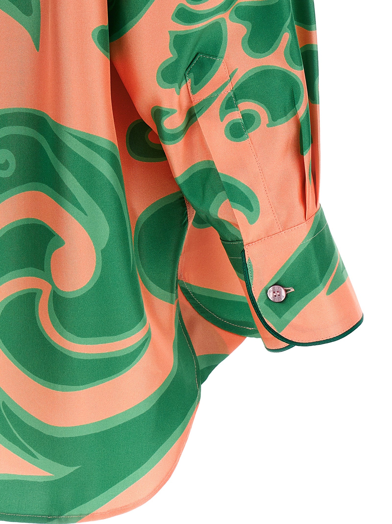 Floral shirt Multicolor Silk Shirt, Blouse