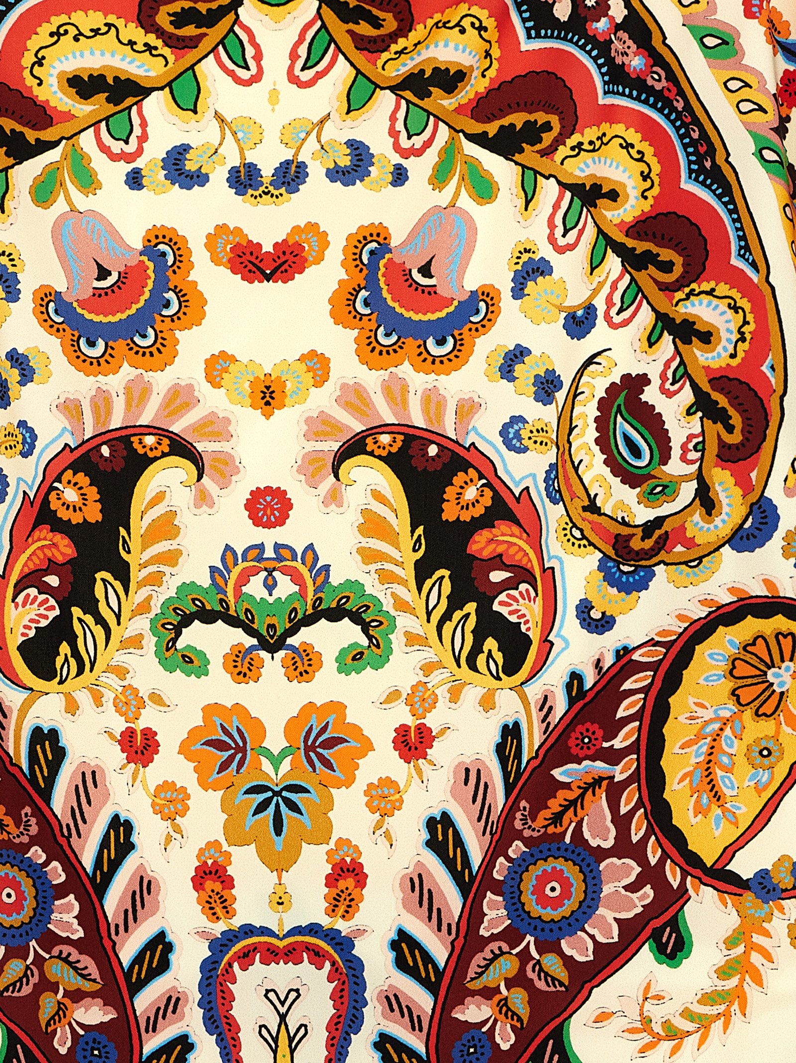 Floral Paisley one-piece swimsuit Multicolor Polyamide Beachwear
