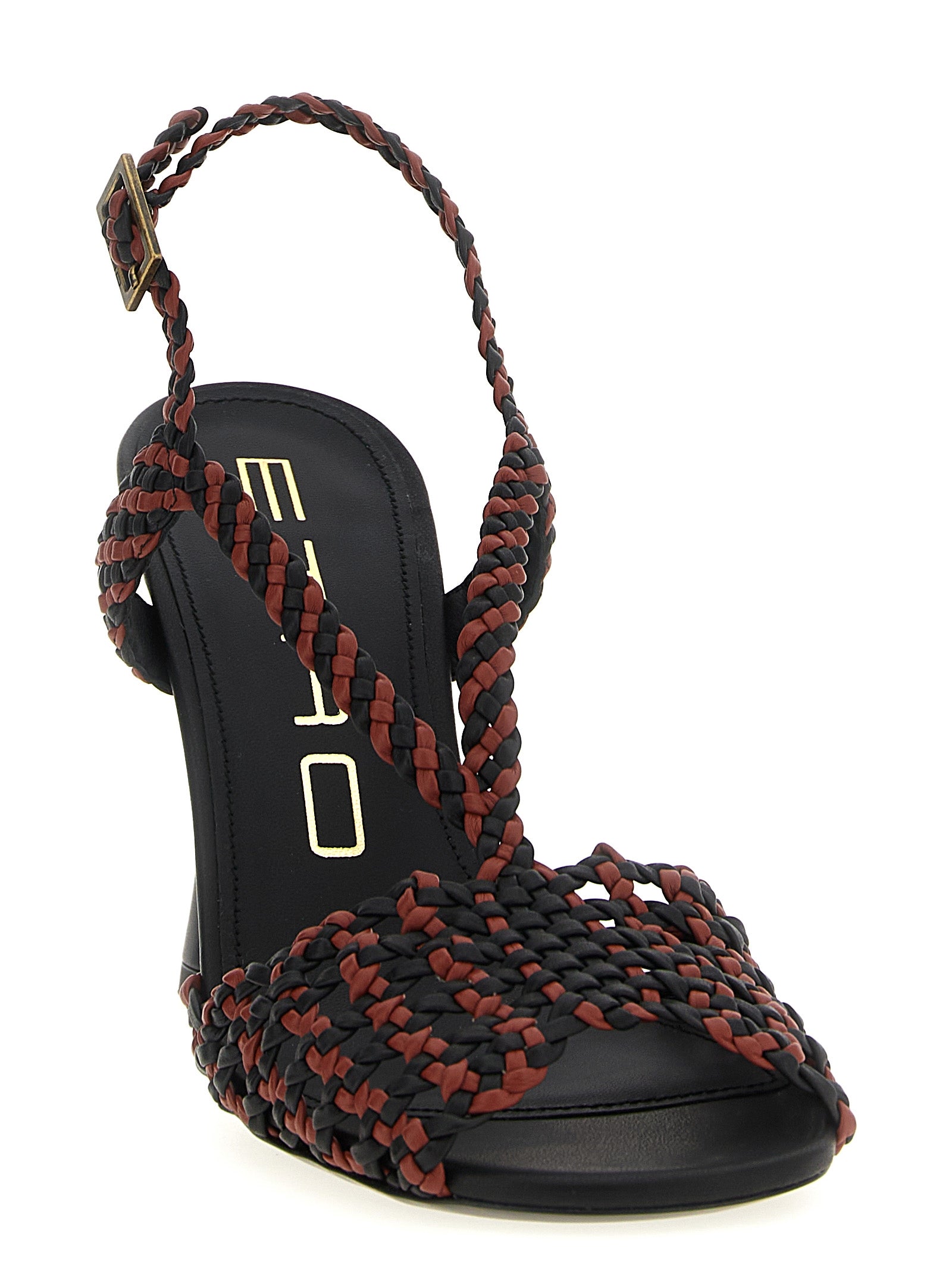 Two-tone sandals Brown Polyurethane