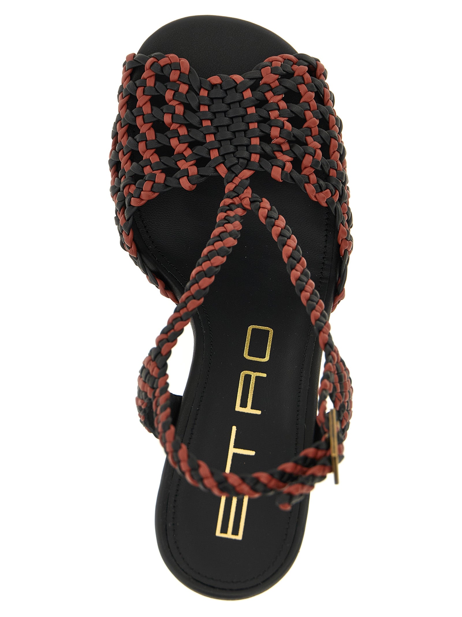 Two-tone sandals Brown Polyurethane