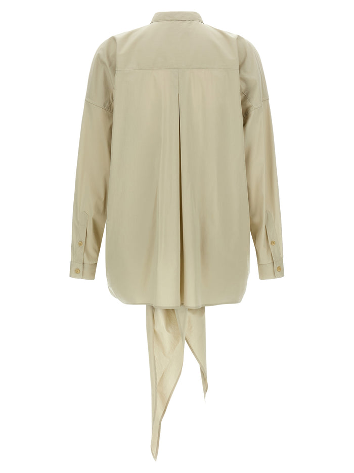 Romy shirt Beige Cotton Nylon Elastane Shirt, Blouse