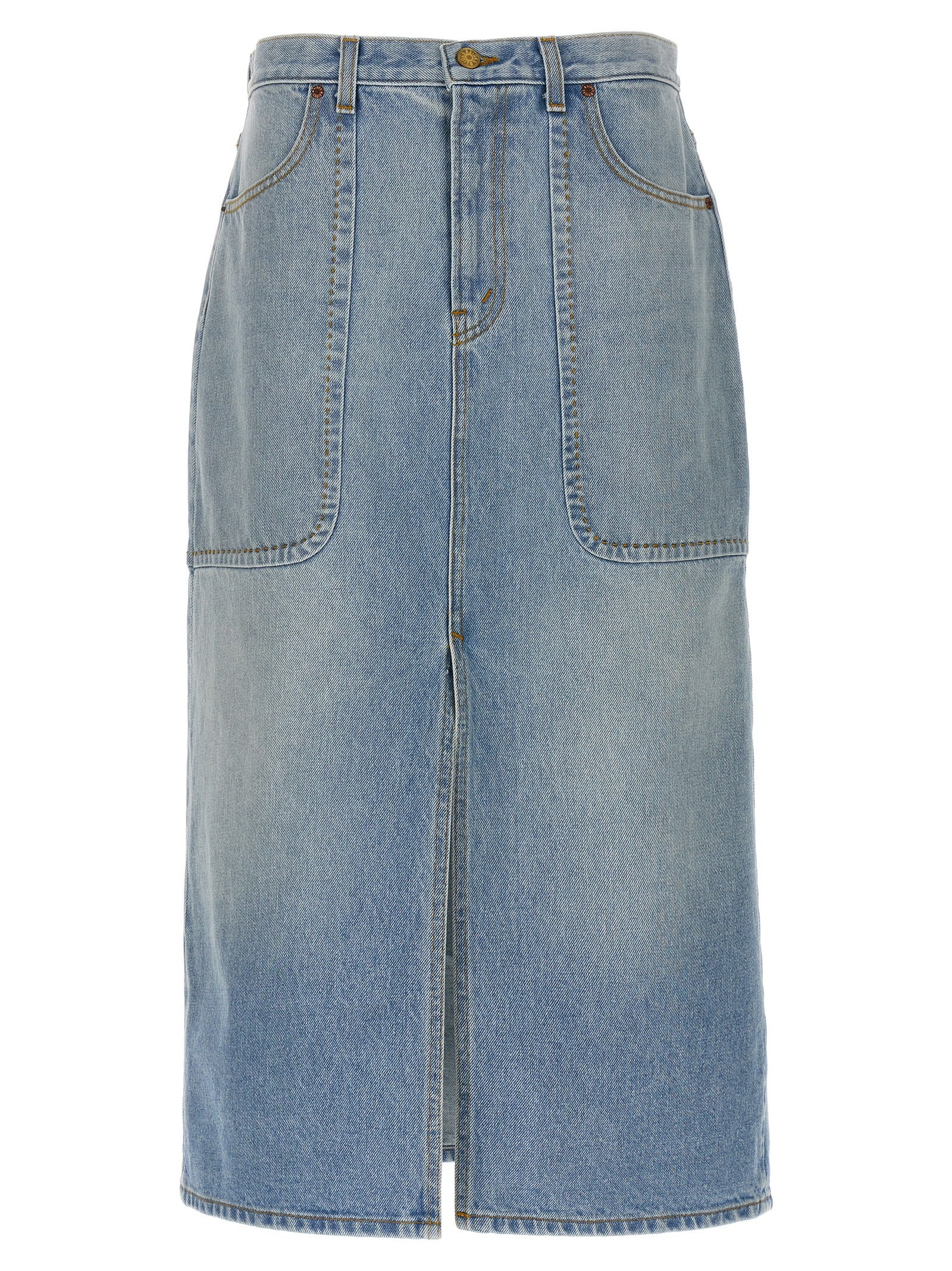 Hill skirt Light Blue Cotton