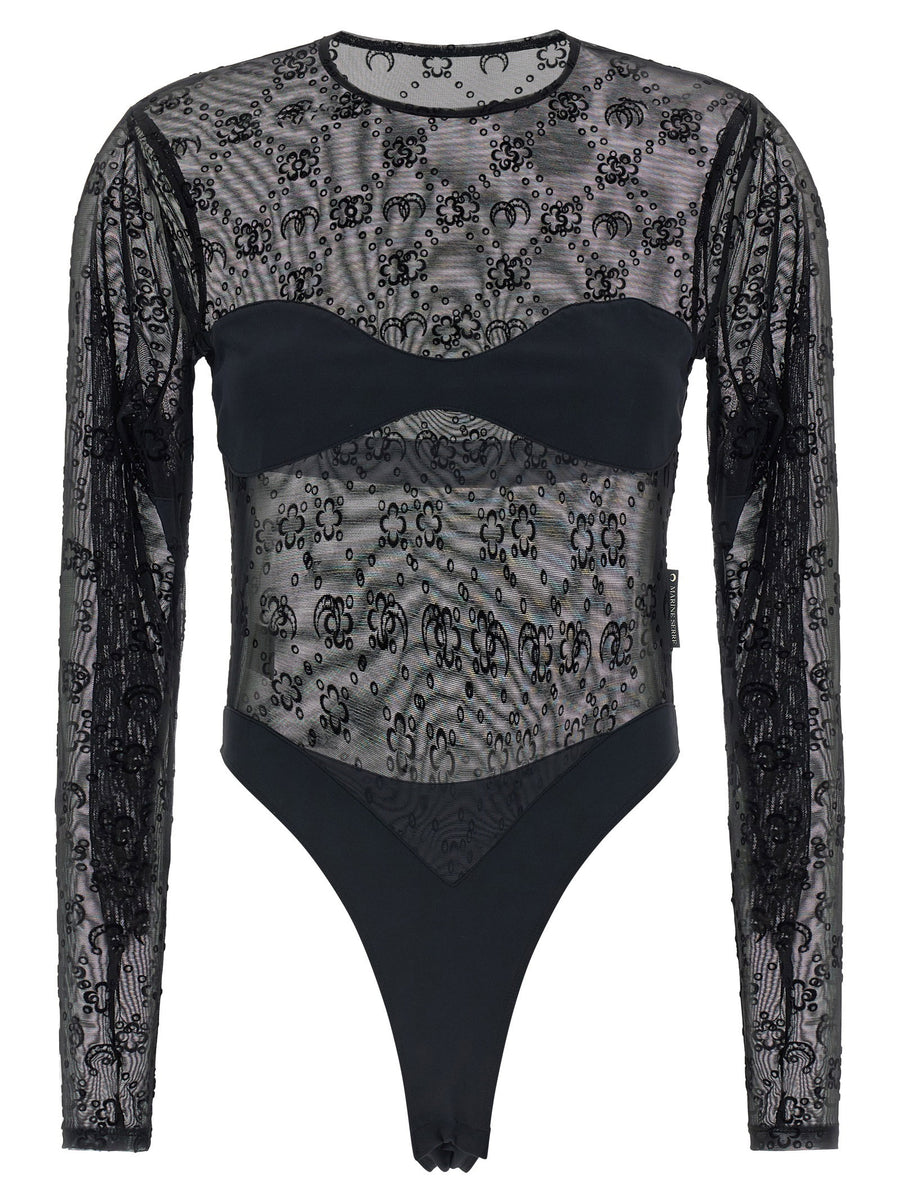 Marine Serre Moonogram Bodysuit