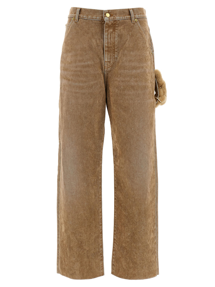 Lisa jeans Beige Cotton