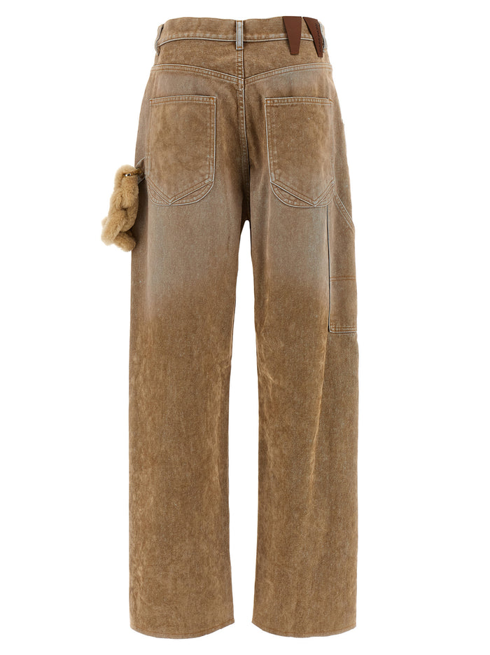 Lisa jeans Beige Cotton