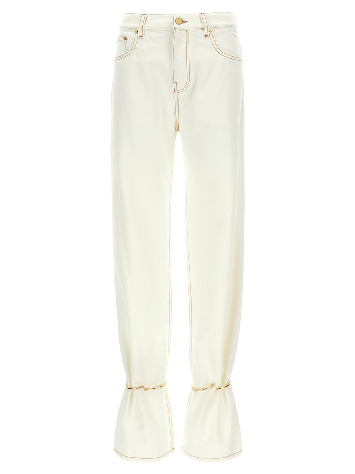 Marion jeans White Cotton