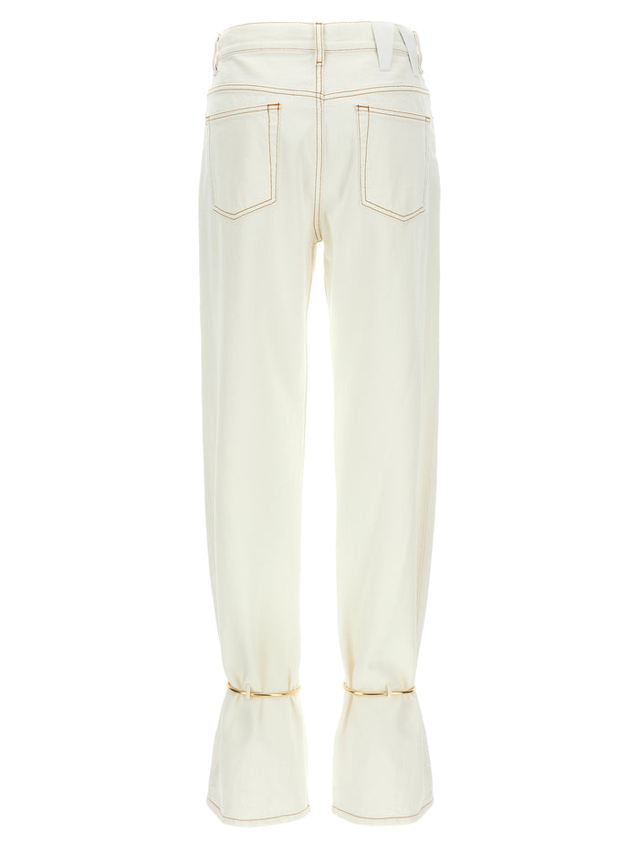 Marion jeans White Cotton