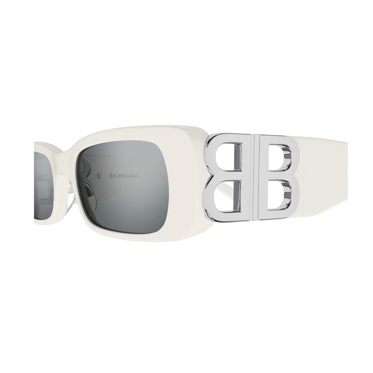 BB0096S 020 Bianco Acetate Occhiali Sole