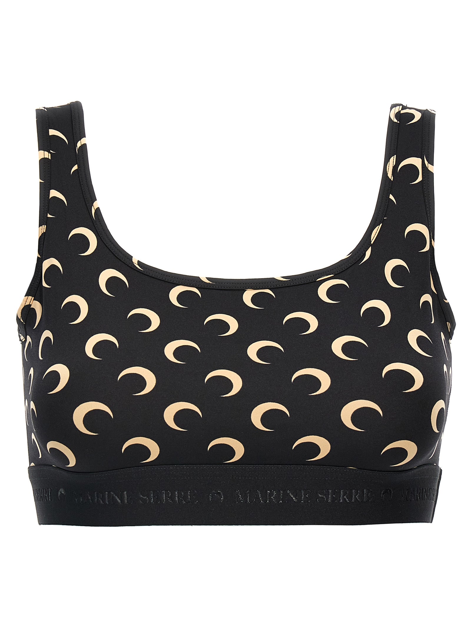 Moon sporty top Black Polyamide Tops