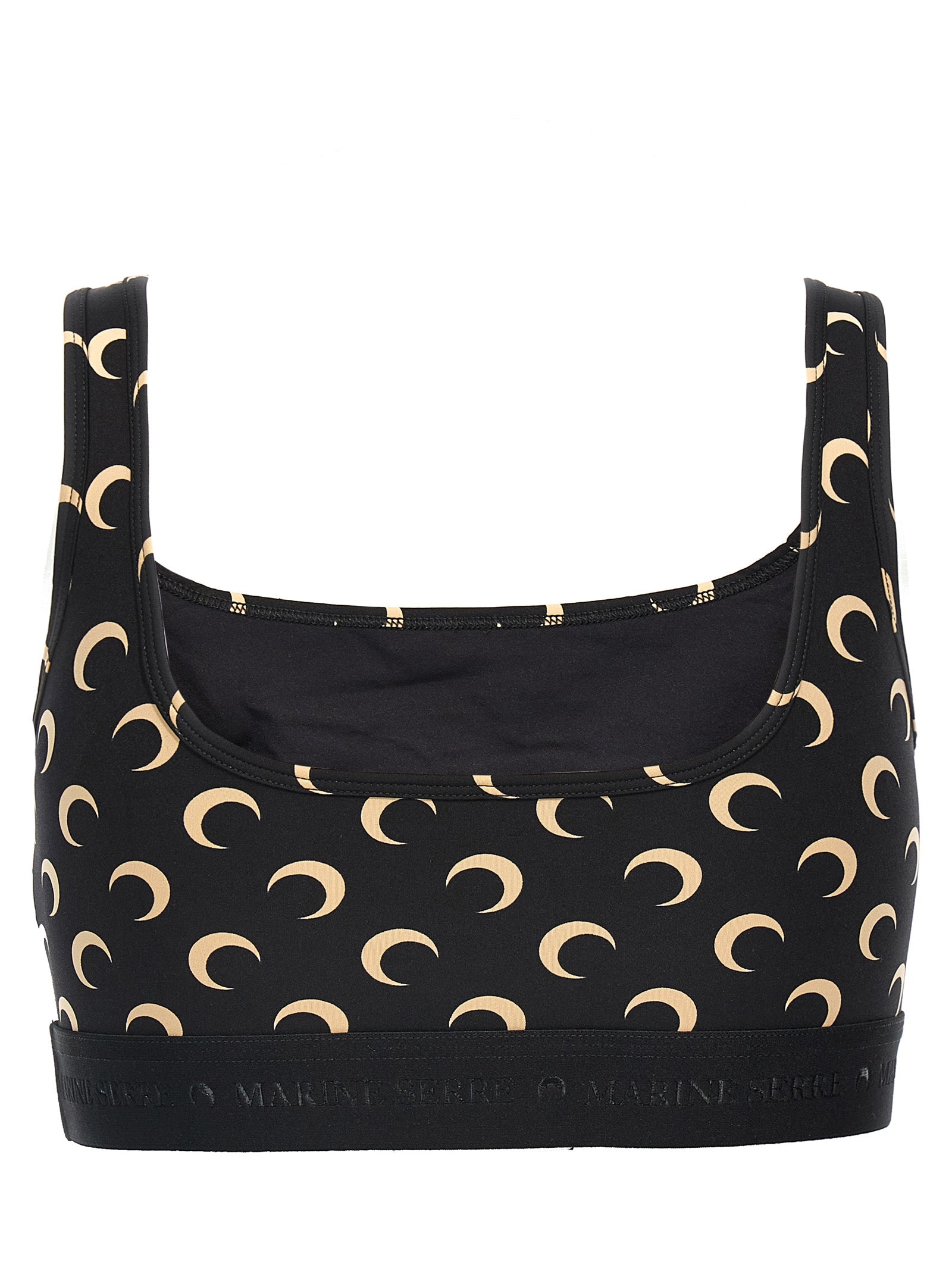 Moon sporty top Black Polyamide Tops