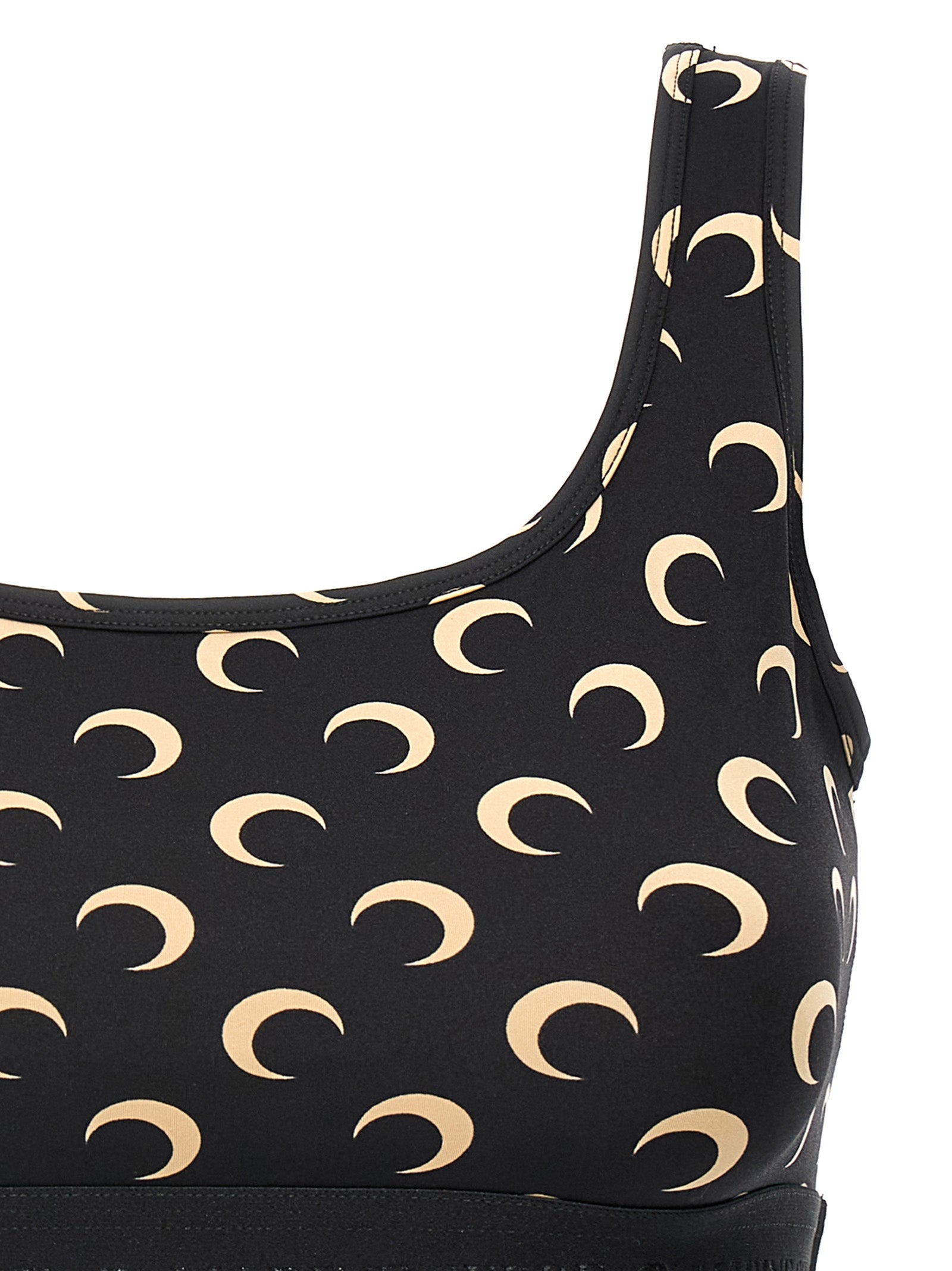 Moon sporty top Black Polyamide Tops
